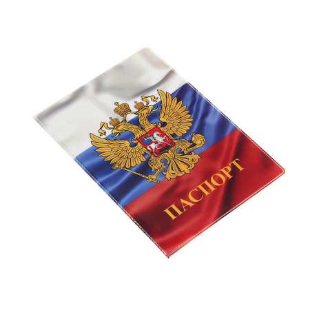 Обложка для паспорта тм ЮL, ПВХ, 13,6х9,5см, 6 дизайнов