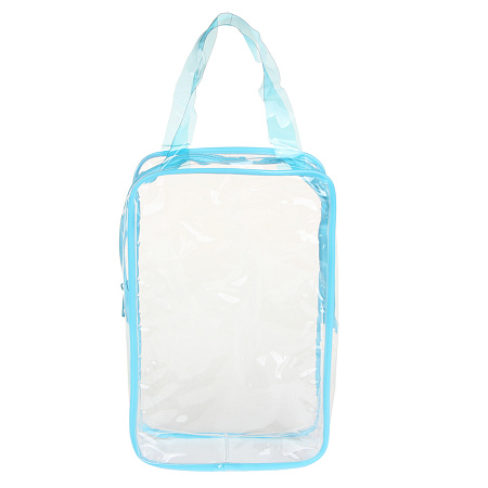 Косметичка банная ЮL, ПВХ, 23x15x6см, 4 цвета