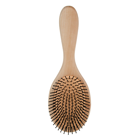 Расческа массажная тм ЮНИLOOK, 24 см, дерево, пластик