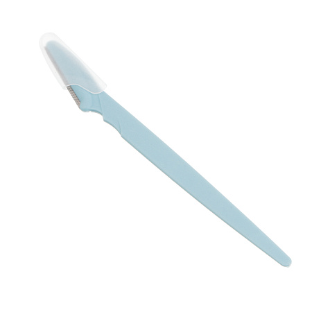 Бритва для бровей 3 шт тм ЮНИLOOK, пластик, металл, 14см, разноцветные